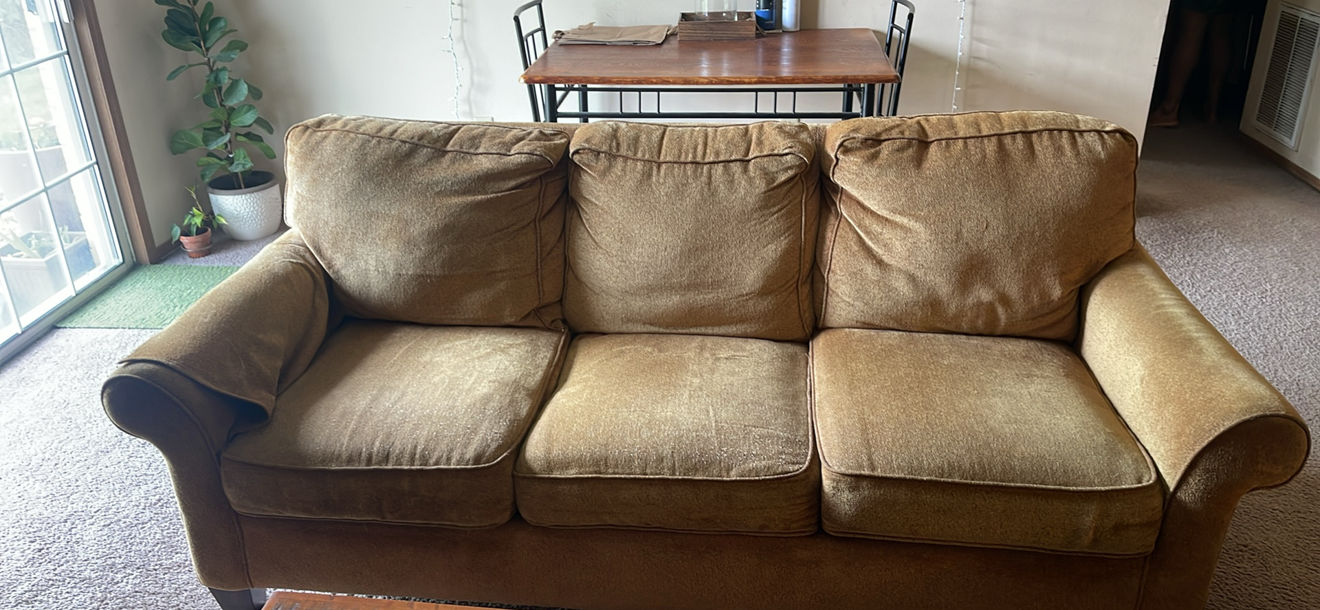 Sofa and love seat