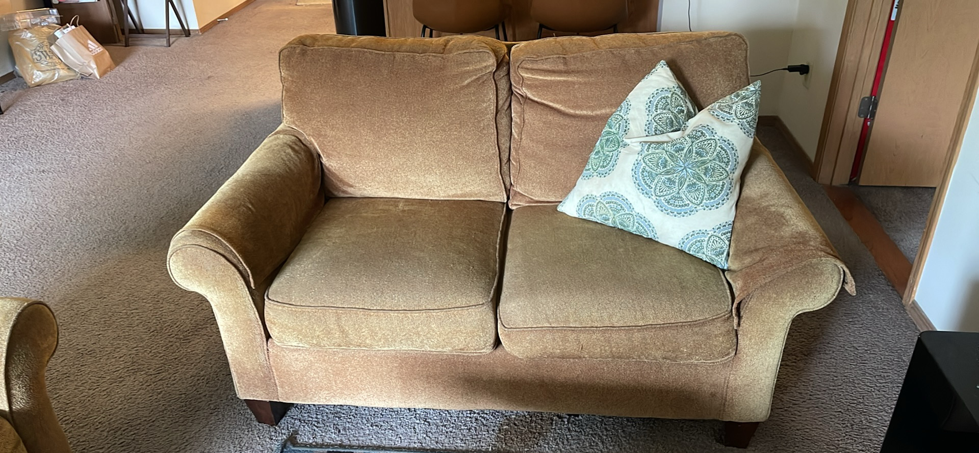 Sofa and love seat